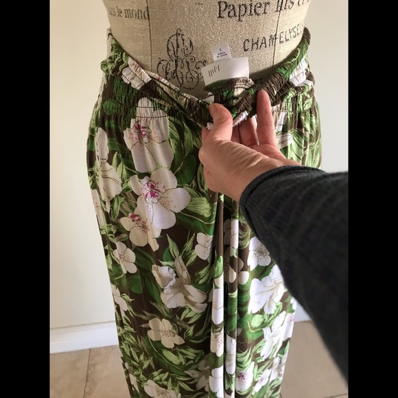 J. JILL Incredibly Soft & Comfortable Orchid Skirt Jungalow Vibe Sz Small - Picture 9 of 11